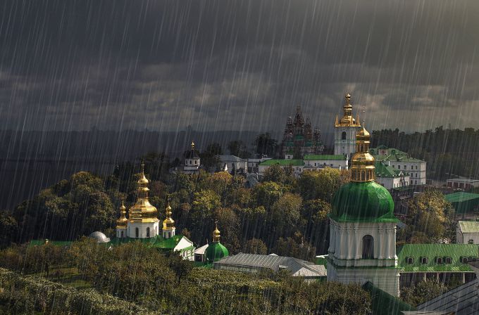 У Києві за добу випала місячна норма опадів